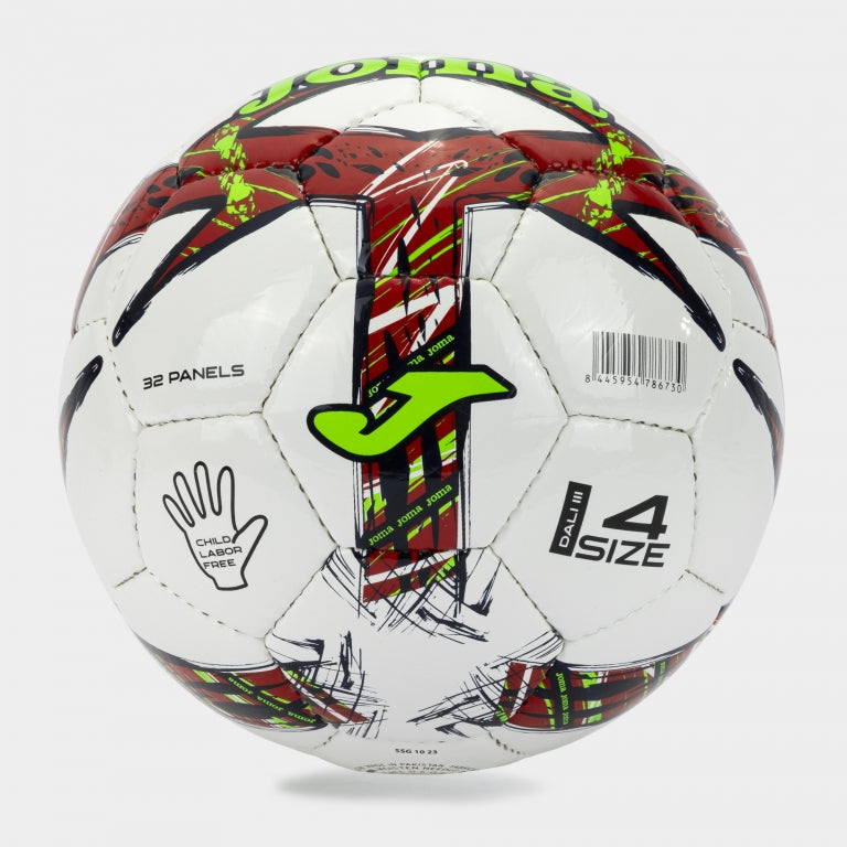 Joma DALI III ROJO VERDE FLÚOR Pallone allenamento