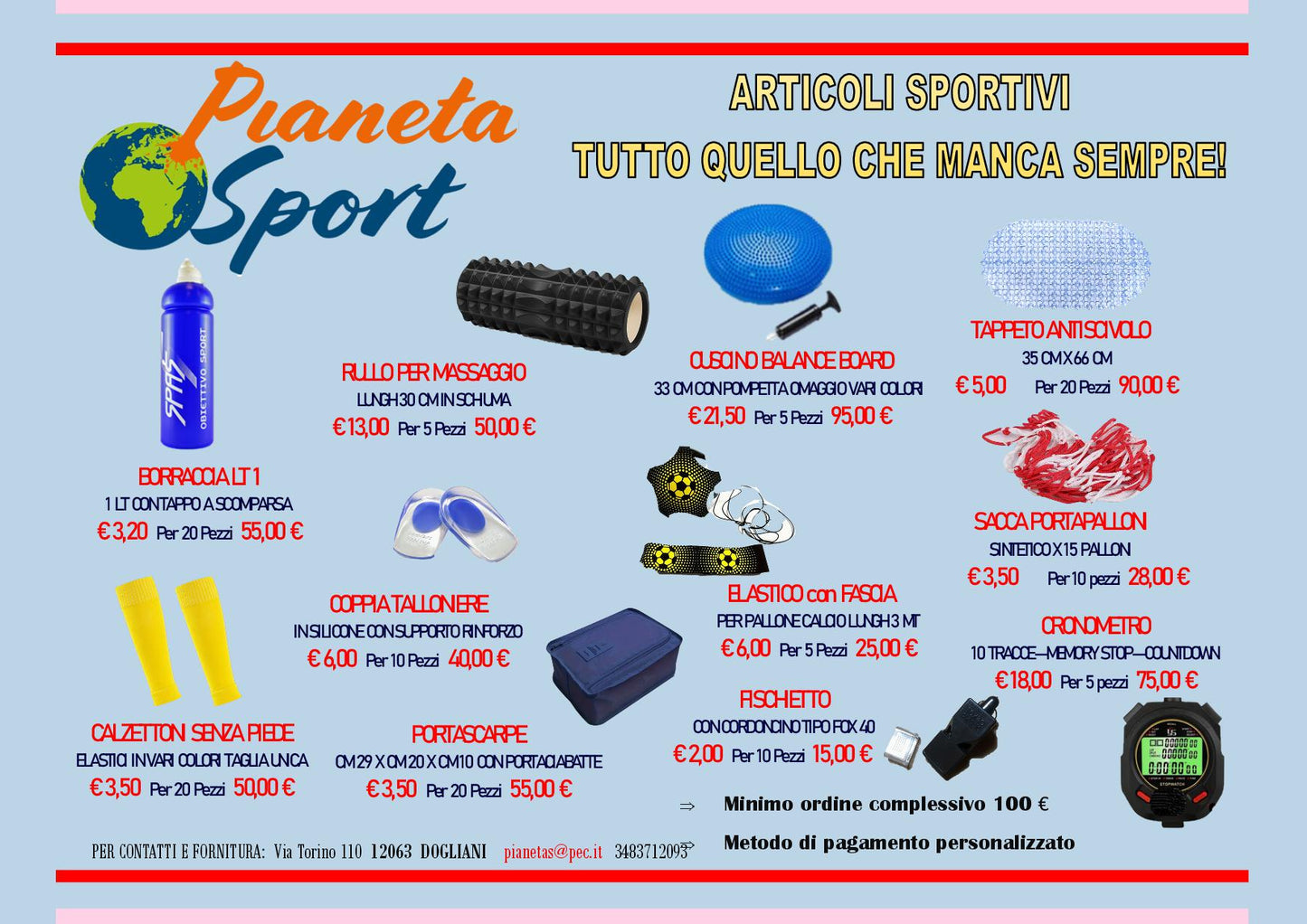 Offerta Articoli speciali 2025