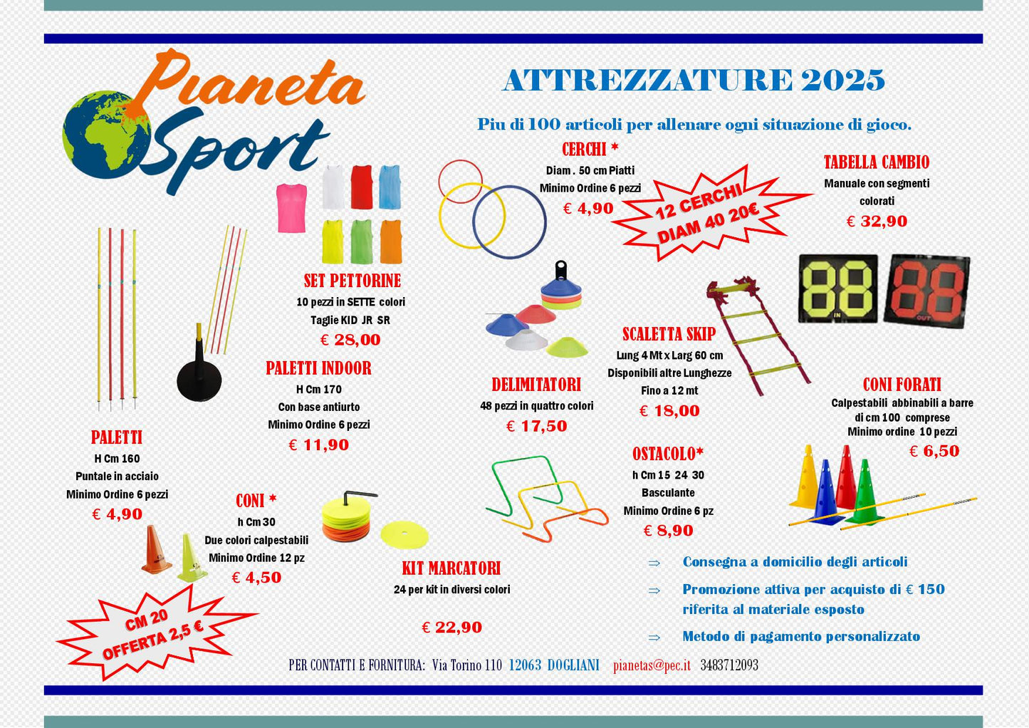 Offerta Attrezzature