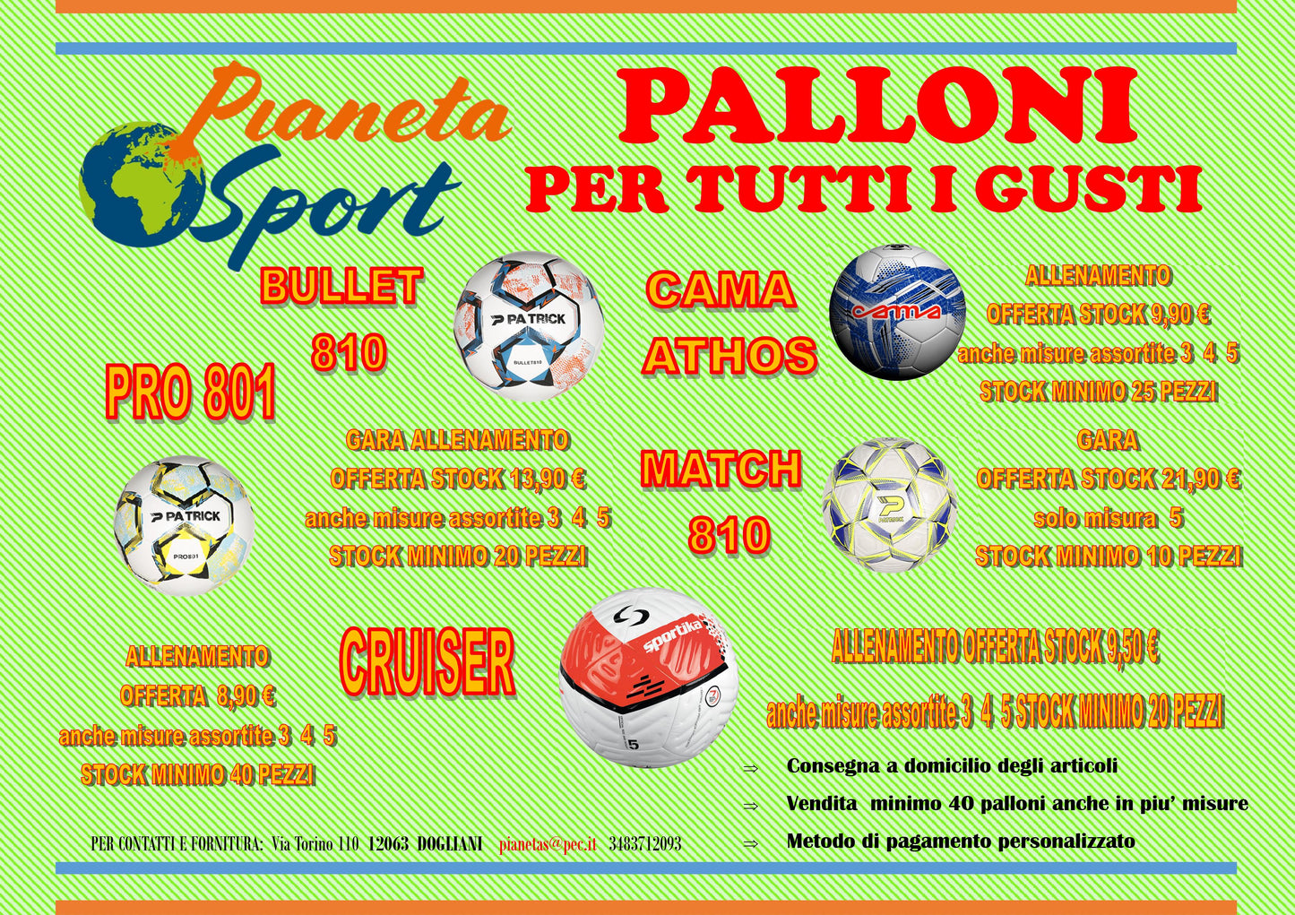 Offerta Generale Palloni Estate 2024